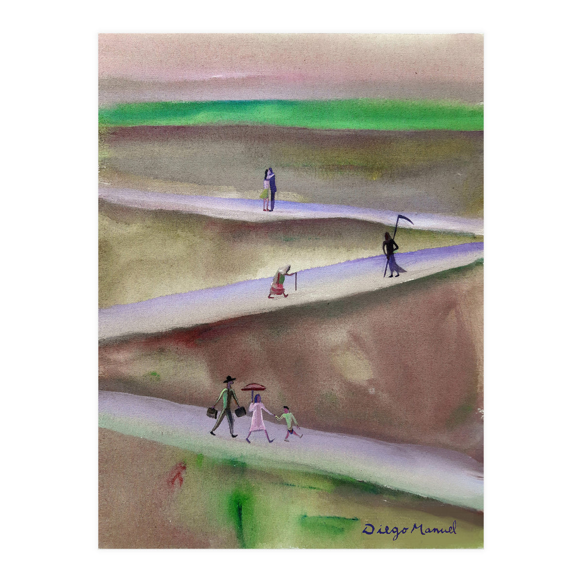 Los Caminos De La Vida (Print Only)
