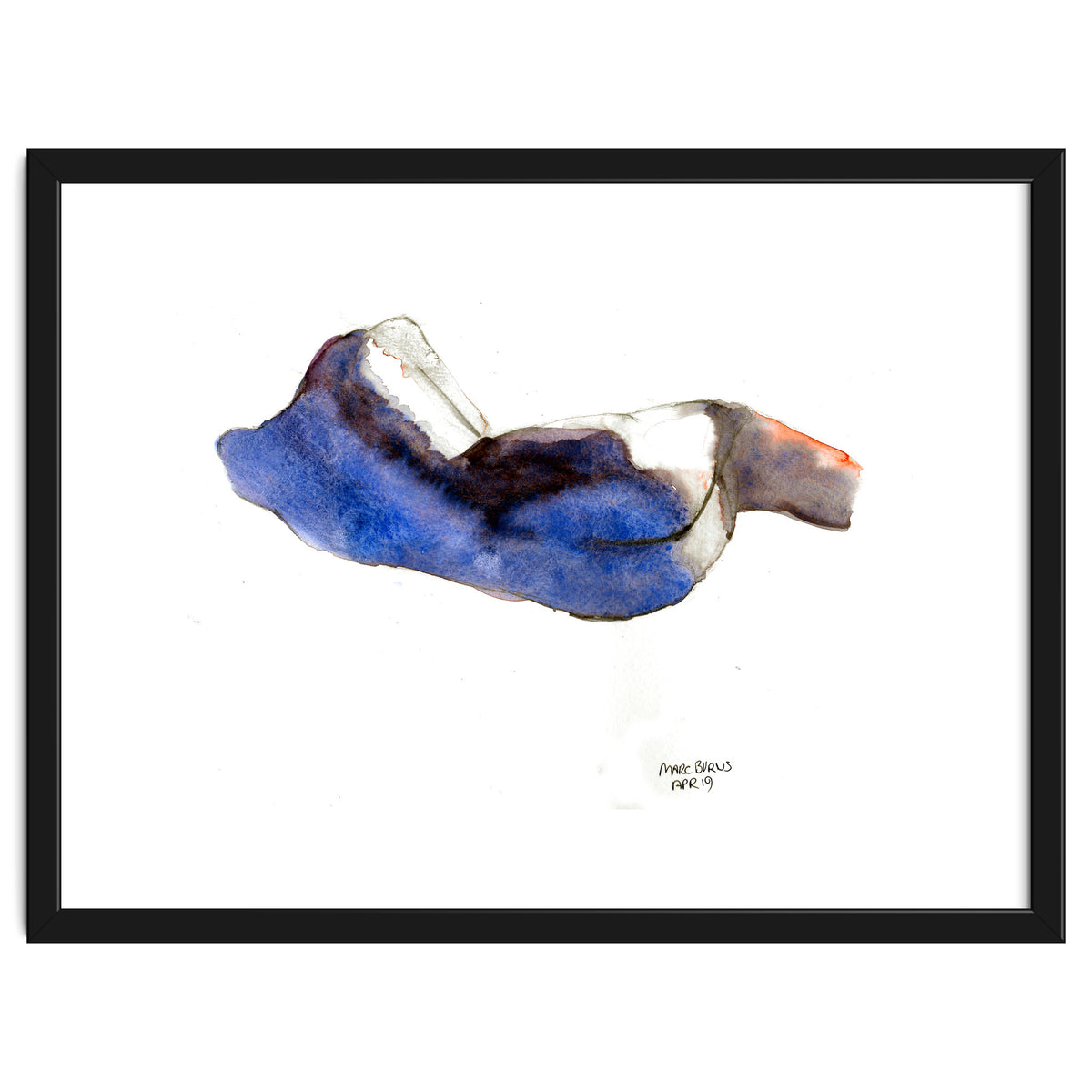 Untitled #9 - Lying nude