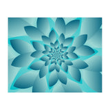 Abstract Modern Optical Illusion Floral Design Art (Print Only) thumbnail