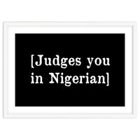 Judges You In Nigerian