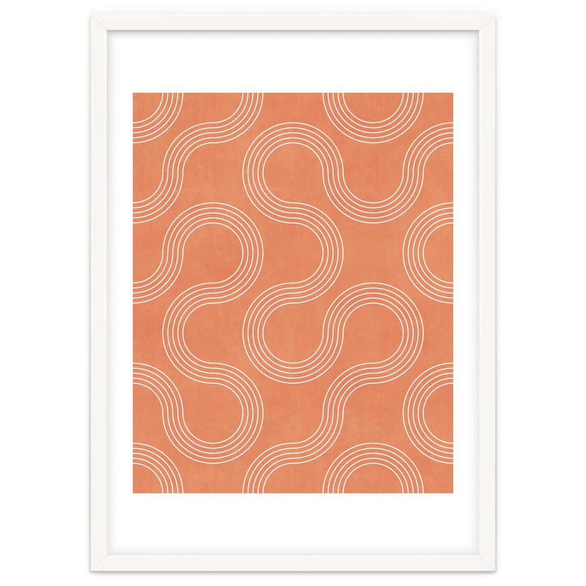 My Favorite Geometric Patterns No.32 - Coral