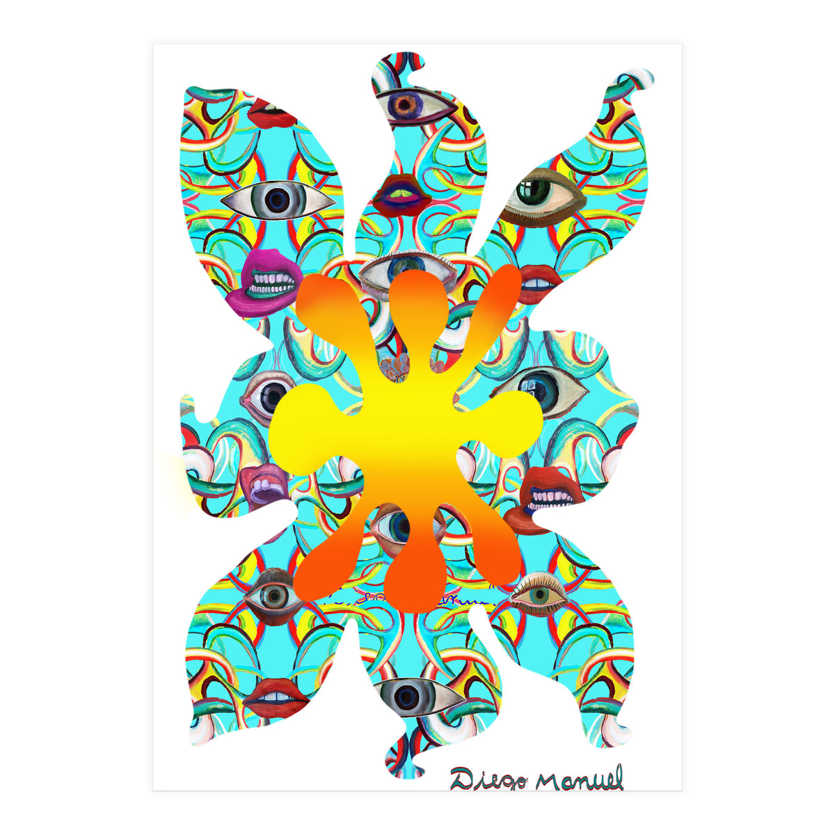 Fuego 63 Copia (Print Only)