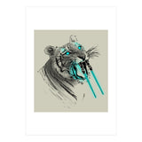 Sabertoothed Tiger (Print Only) thumbnail