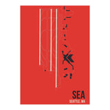Seattle Airport Layout (Print Only) thumbnail