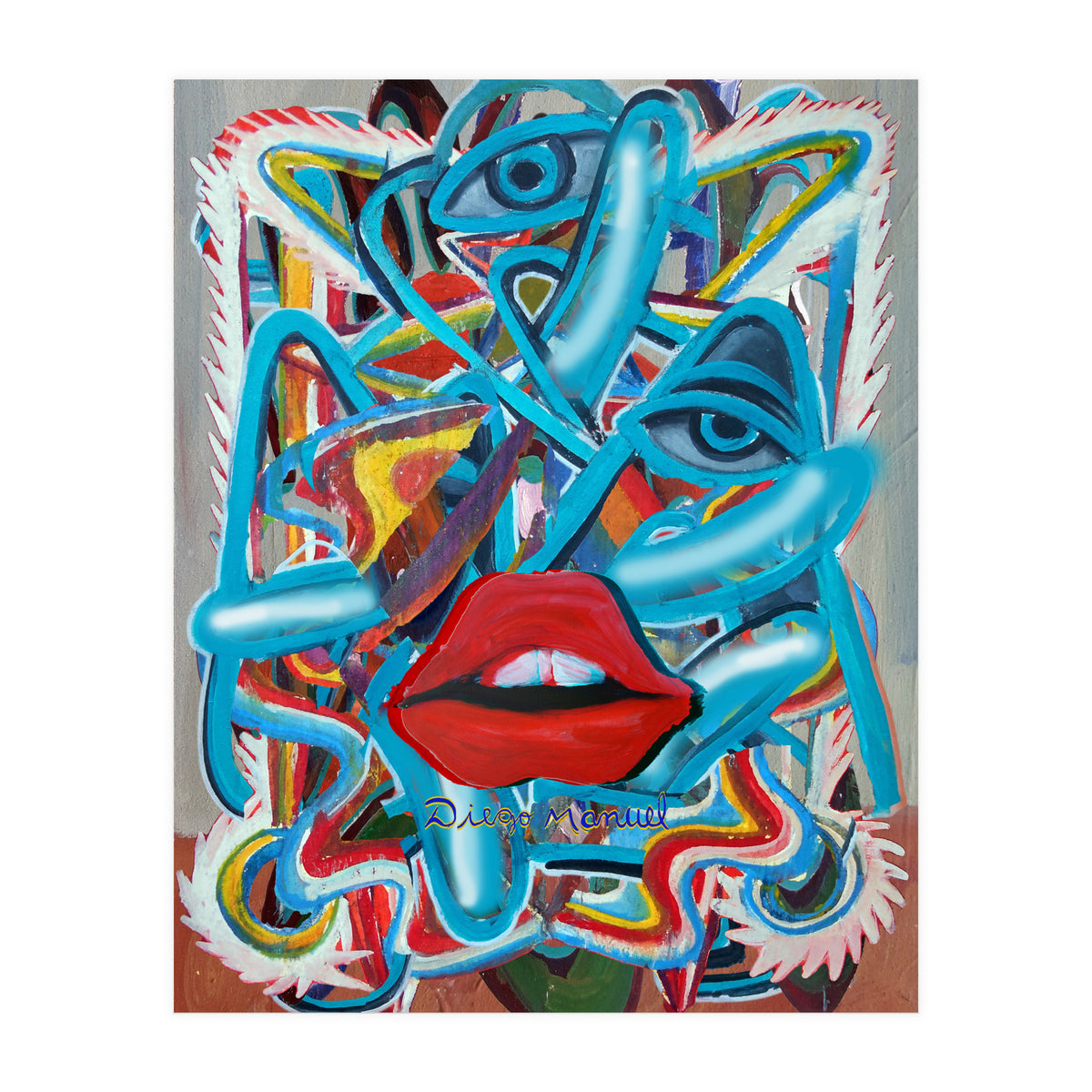 Graffiti Digital 2022 786 (Print Only)