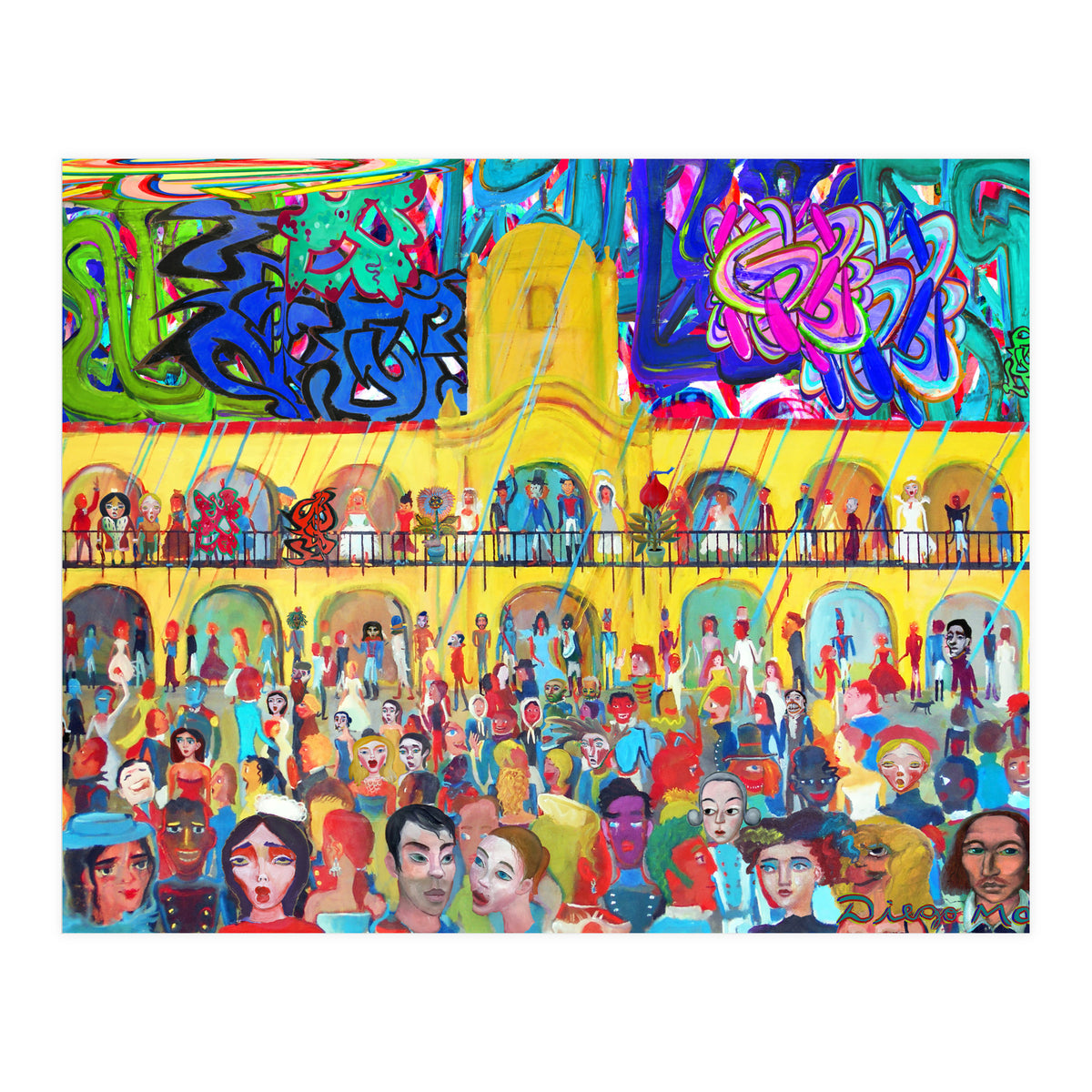 25 De Mayo Pop Digital 27 (Print Only)