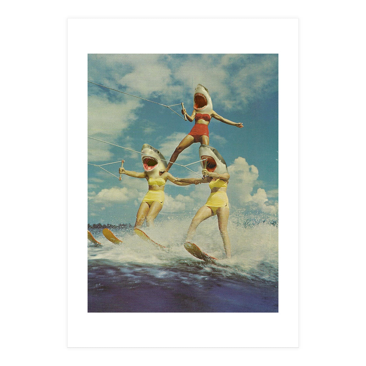 On Evil Beach - Sharks (Print Only)