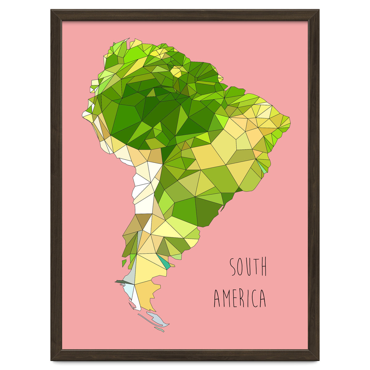 SOUTH AMERICA – Pink