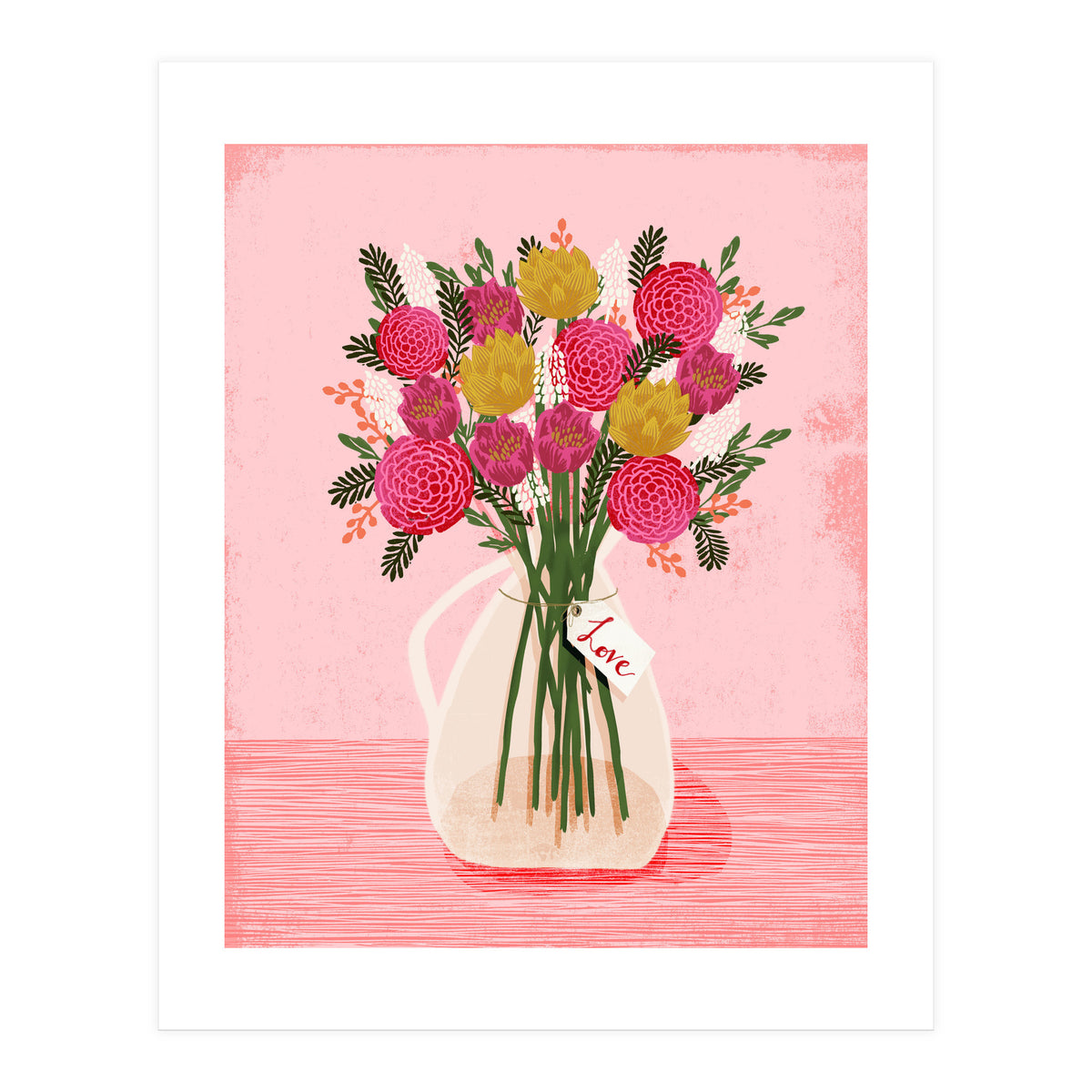 Flower Vase (Print Only)