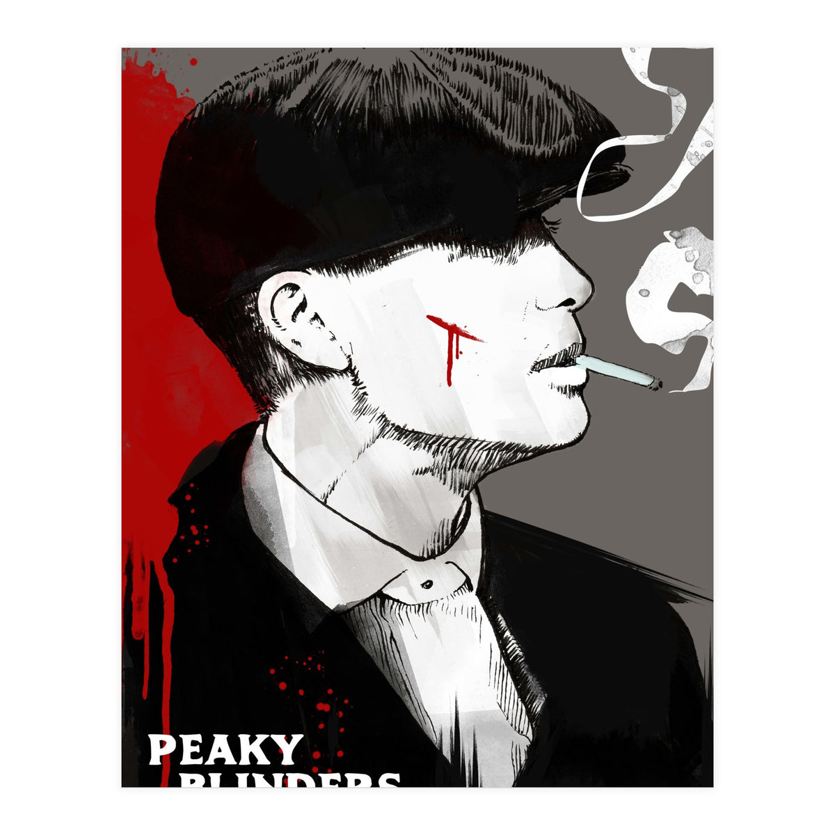 Tommy Shelby poster (Print Only)