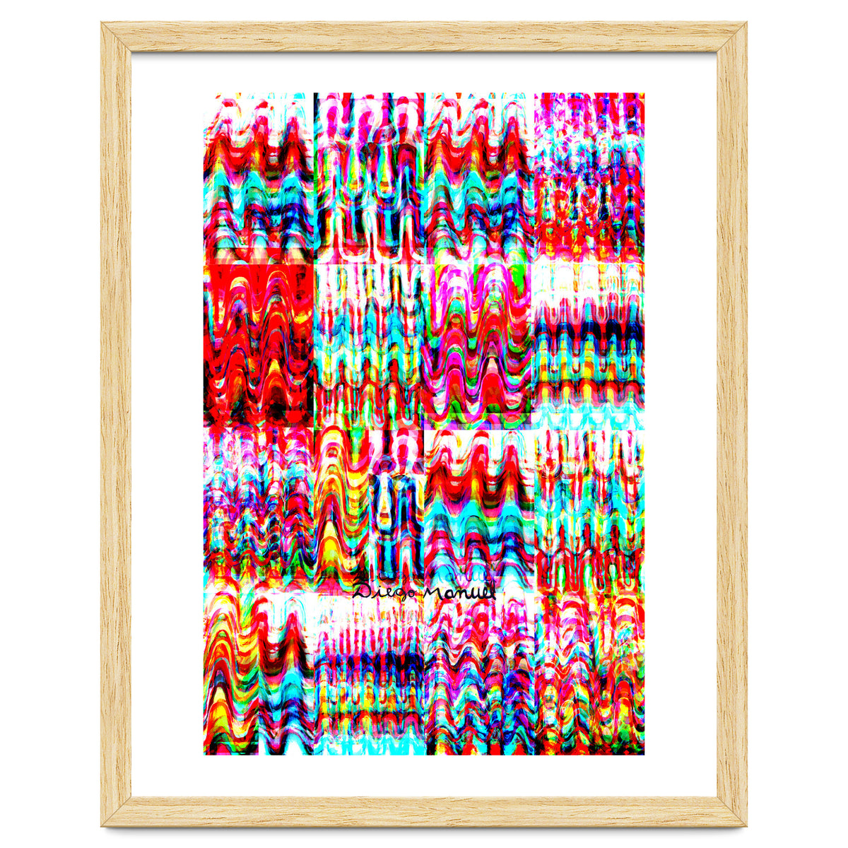 Pop abstract color full