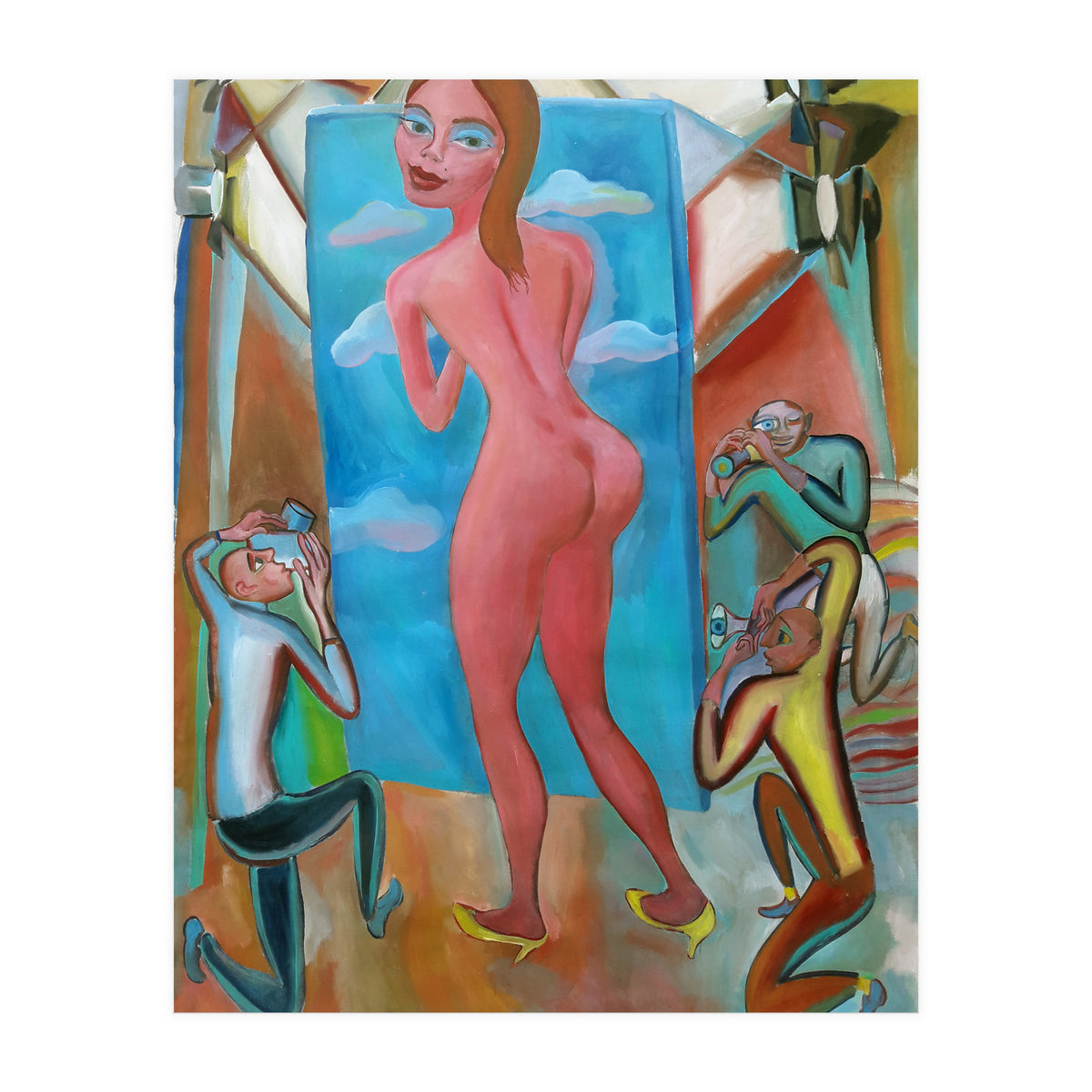 Chica Calendario 2 (Print Only)