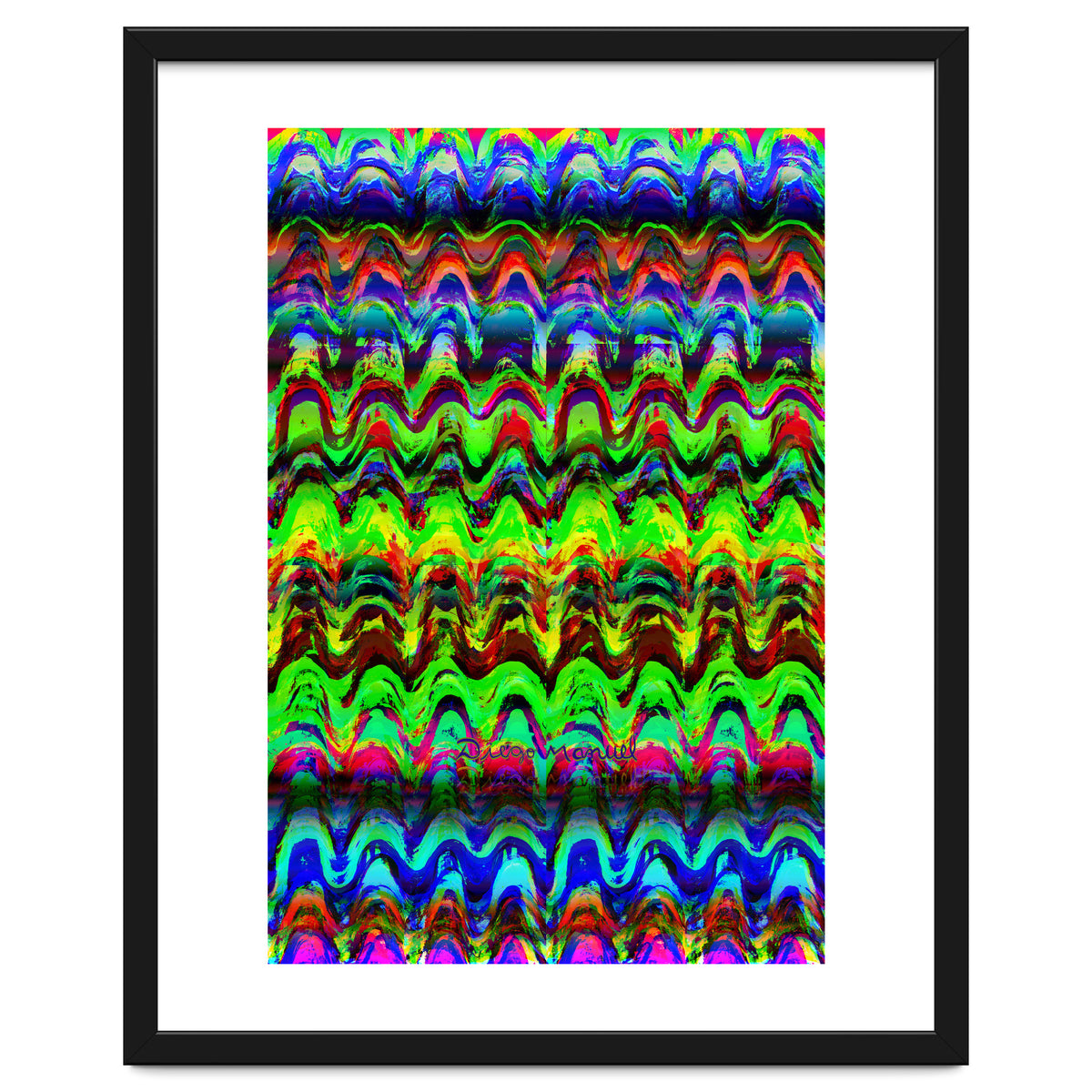 Pop abstract color full