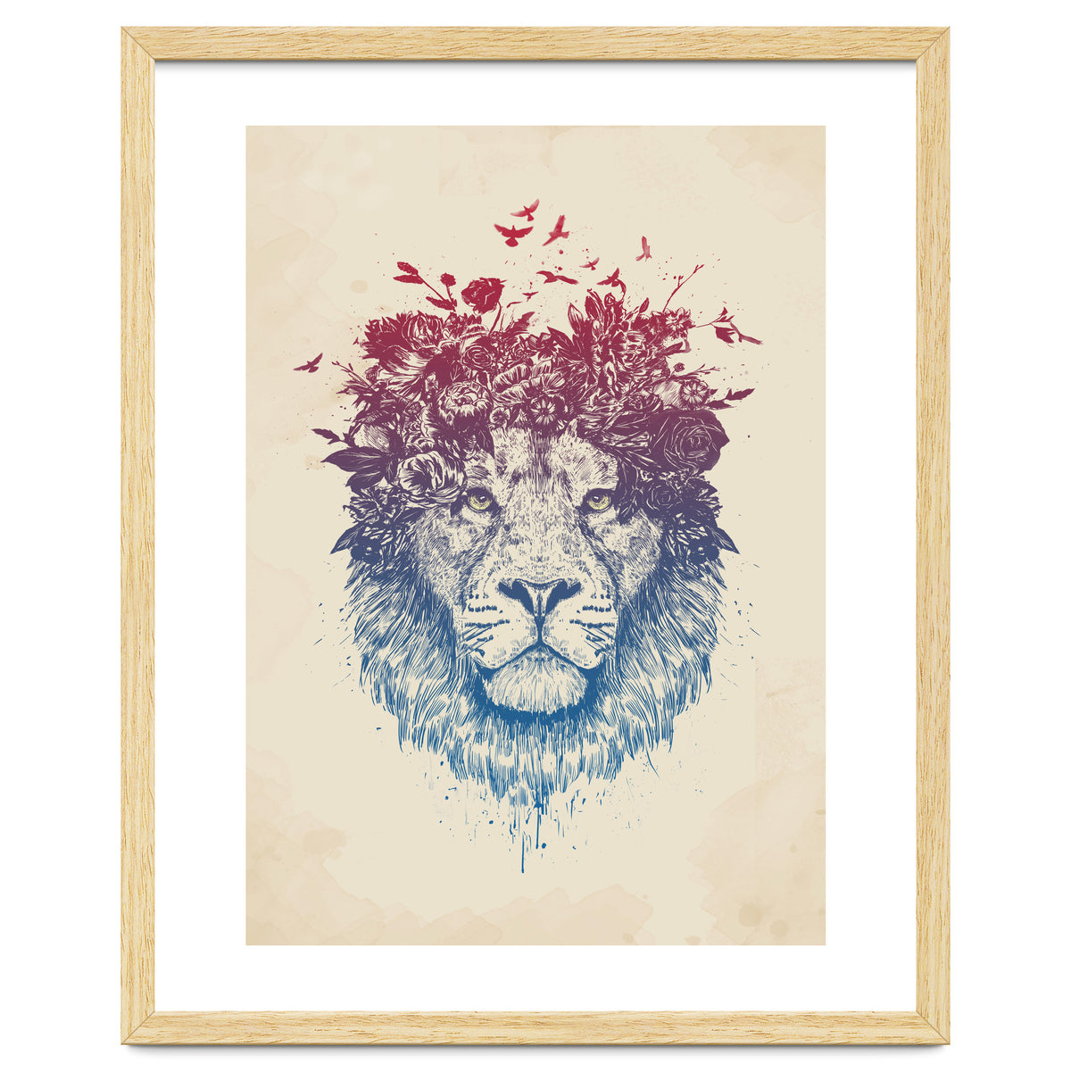 Floral Lion III