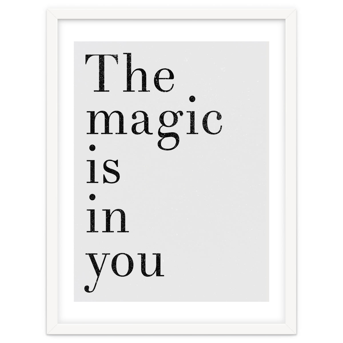 The Magic Is In You, Grey