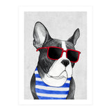 Frenchie Summer Style (Print Only) thumbnail