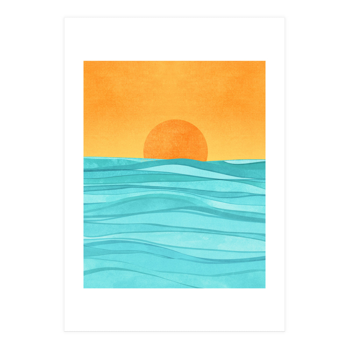 Coastal Sunset (Print Only)