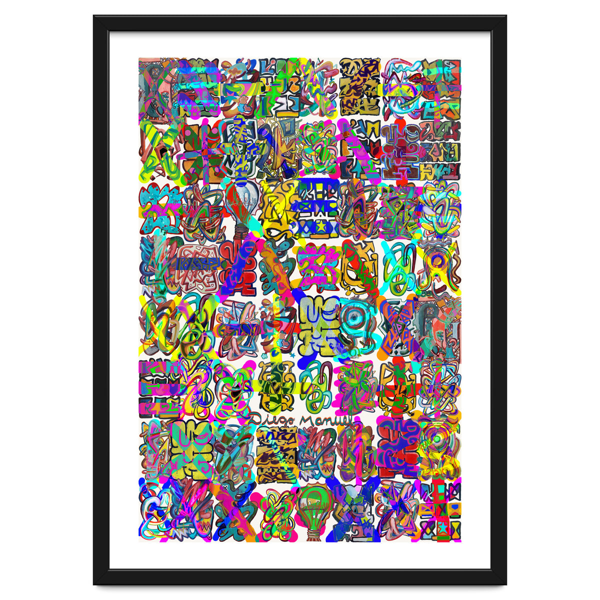 Graffitis 2021 Tapiz 105