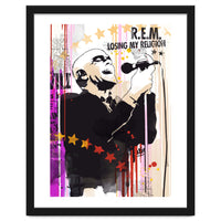 Michael Stipe pop art poster