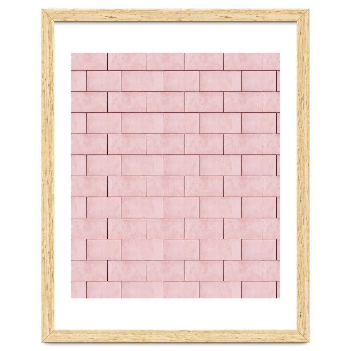 Blush Brick Imperfection