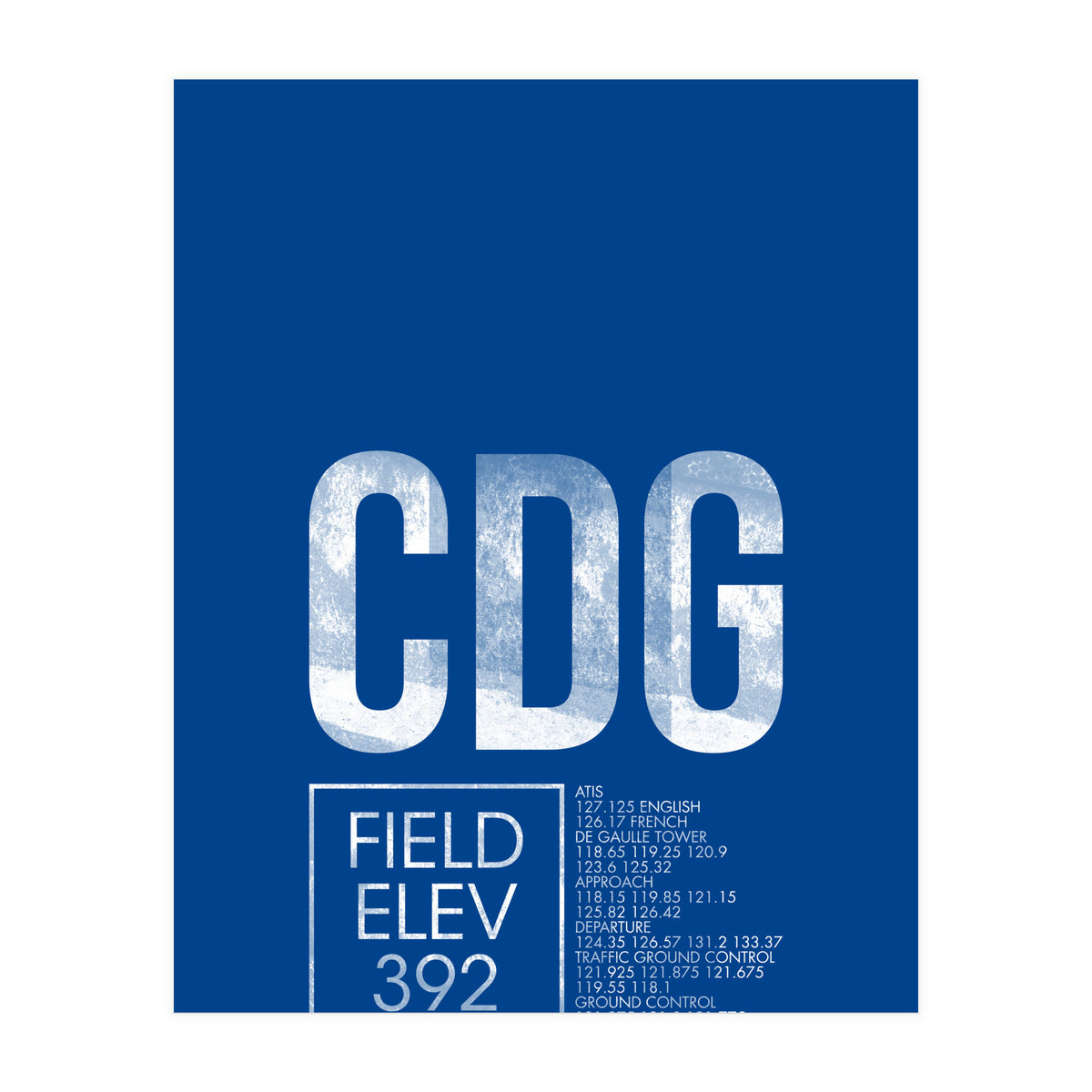 Paris CDG Atc (Print Only)