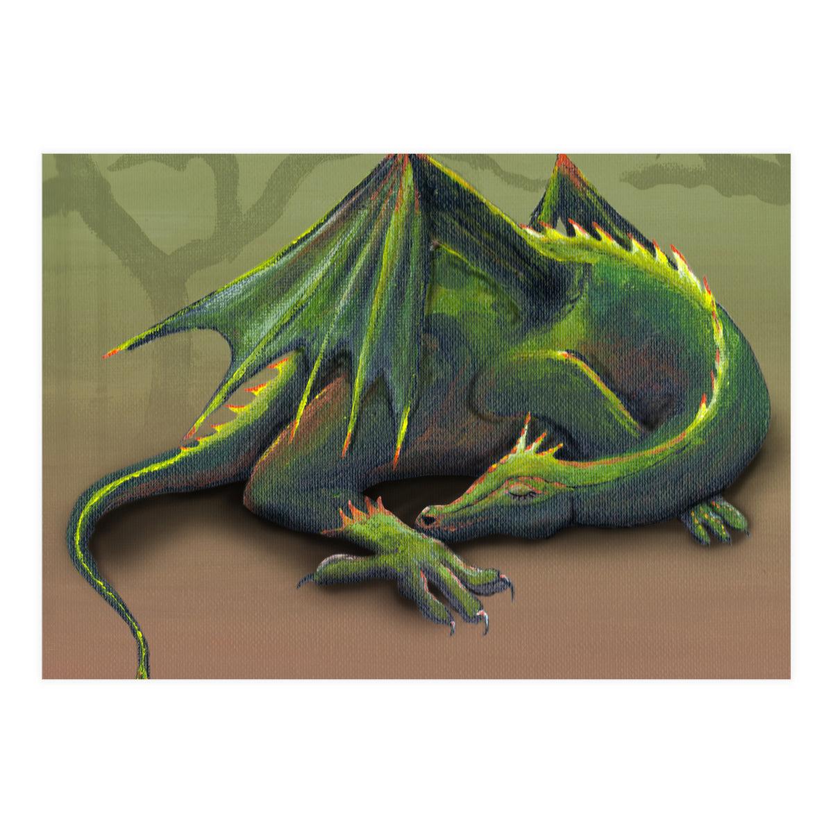 Sleeping dragon (Print Only)