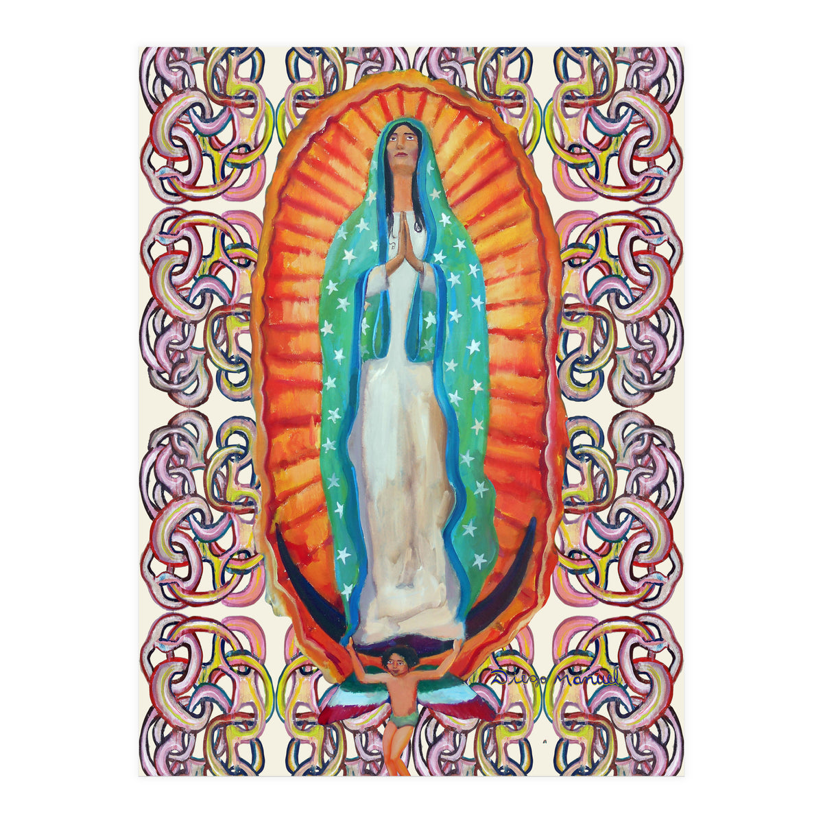 Virgen De Guadalupe 5 (Print Only)