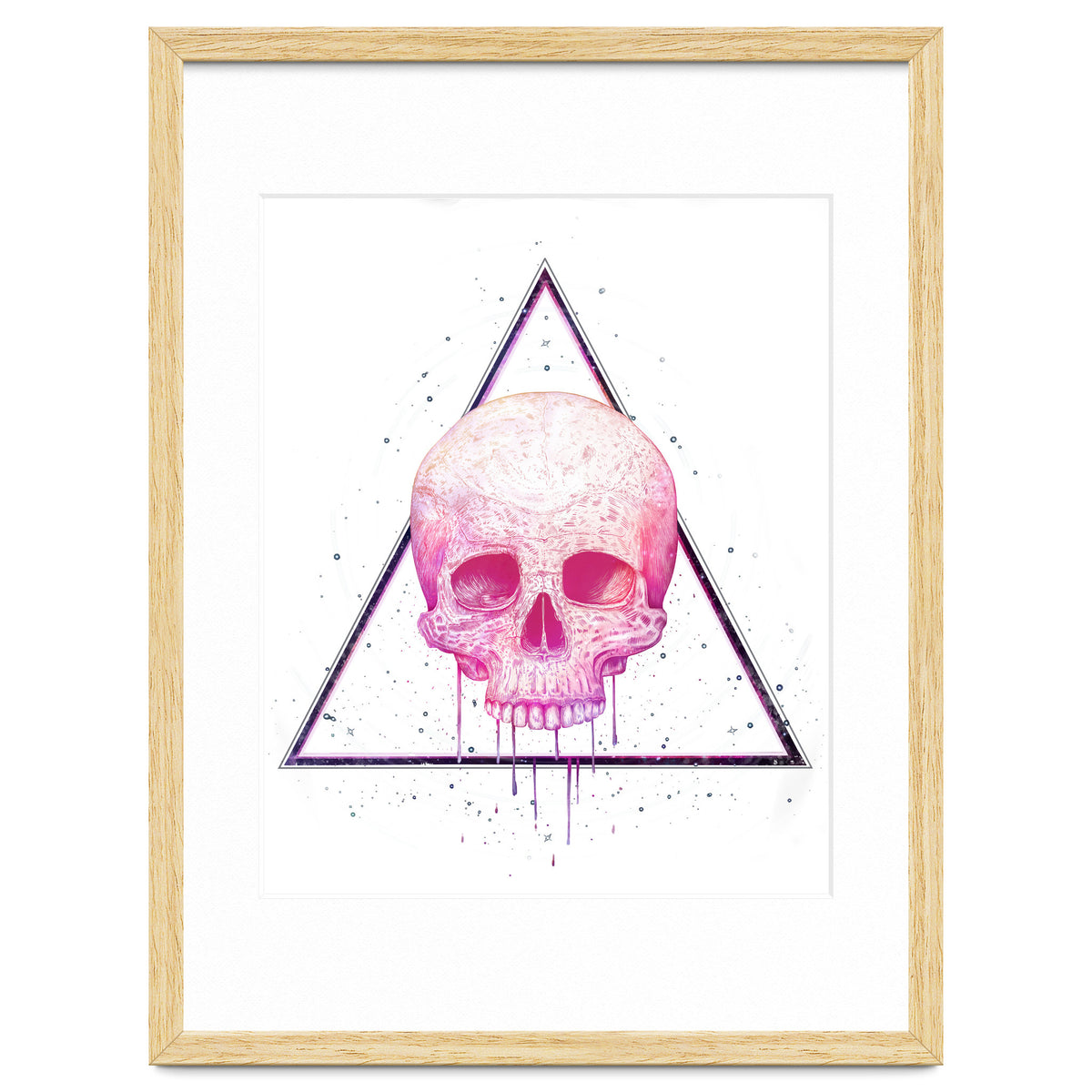 Skull In Triangle