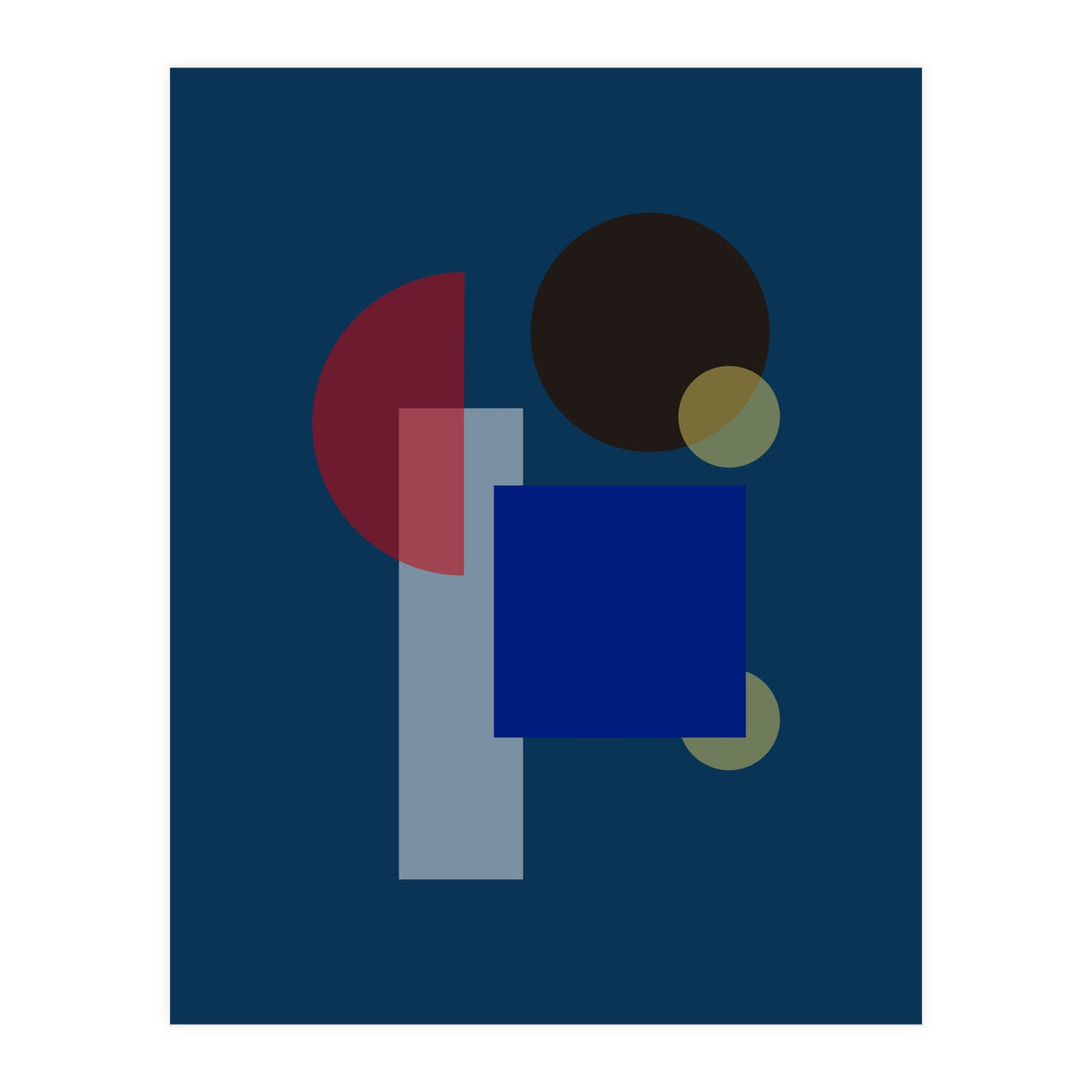 Modern Geometric Abstract 12 (Print Only)