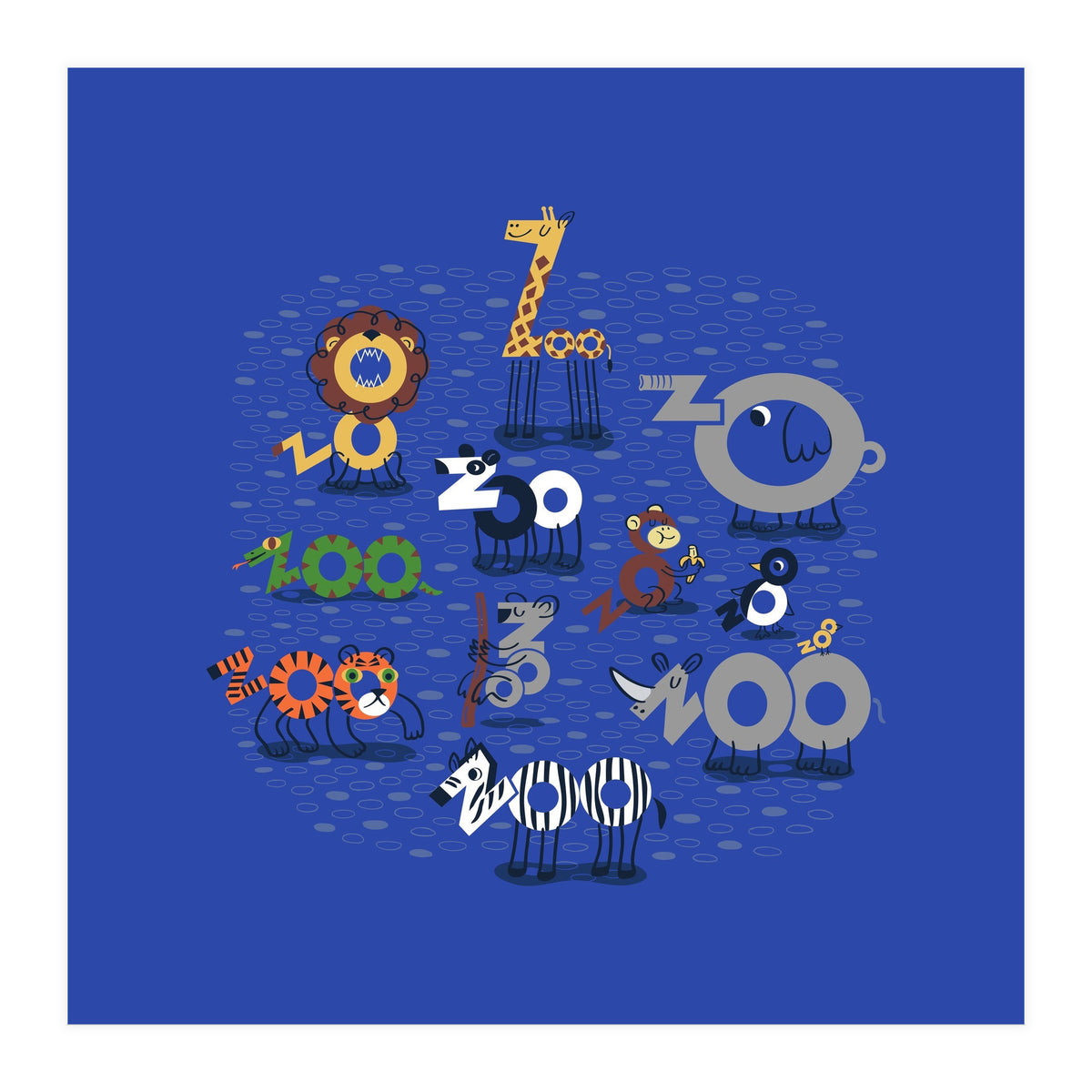 Zoo Animals (Print Only)