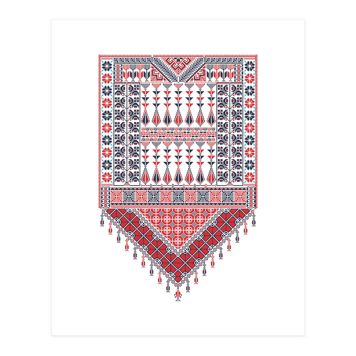 Tatreez Ornament 19 (Print Only)