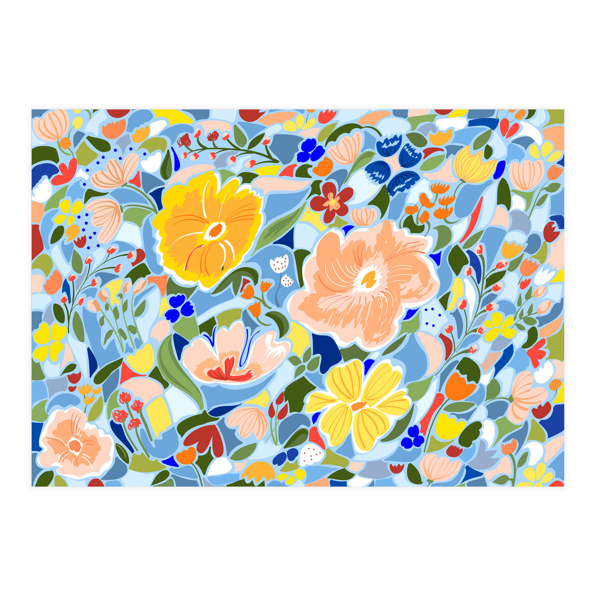 Summery Floral (Print Only)