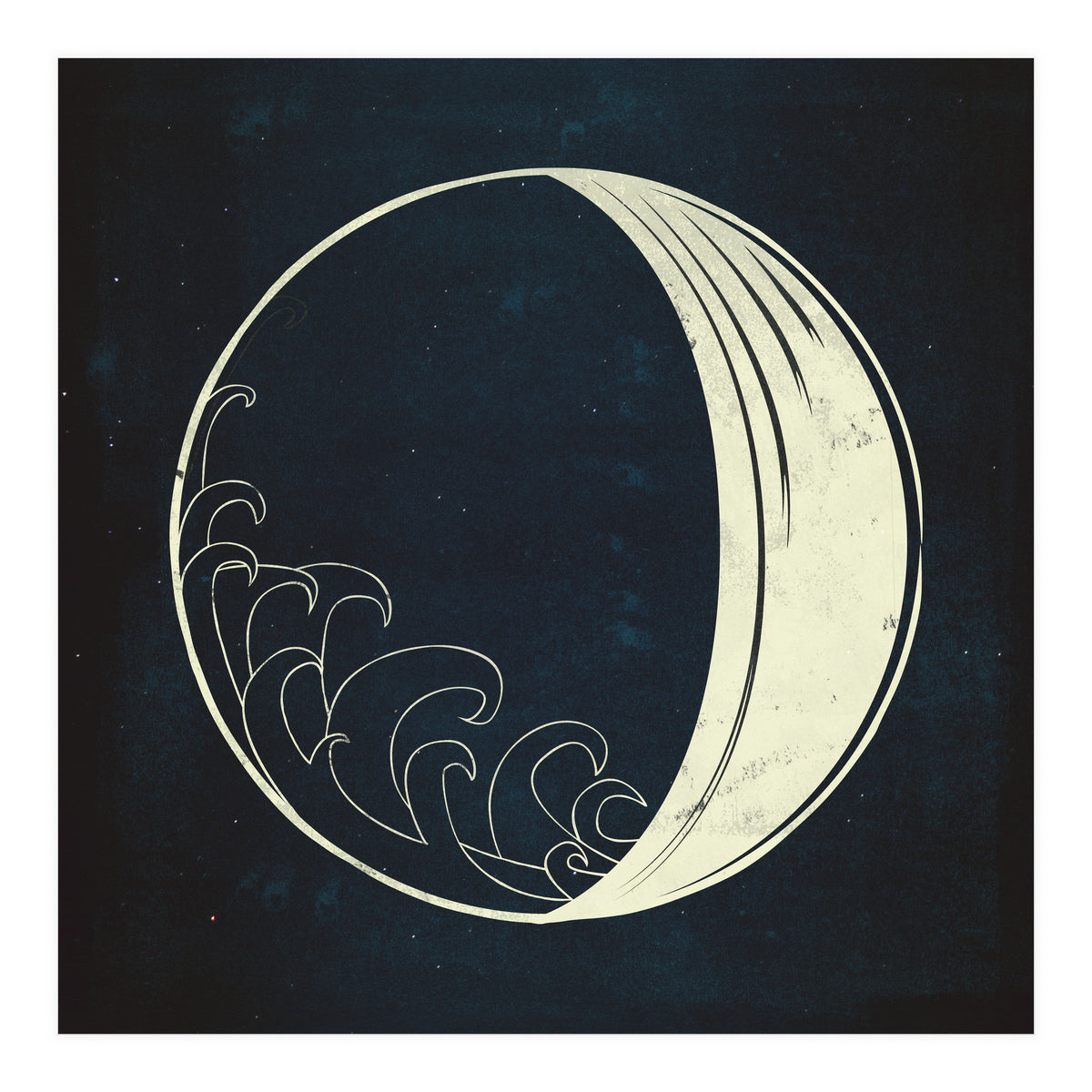 Tidal moon (Print Only)