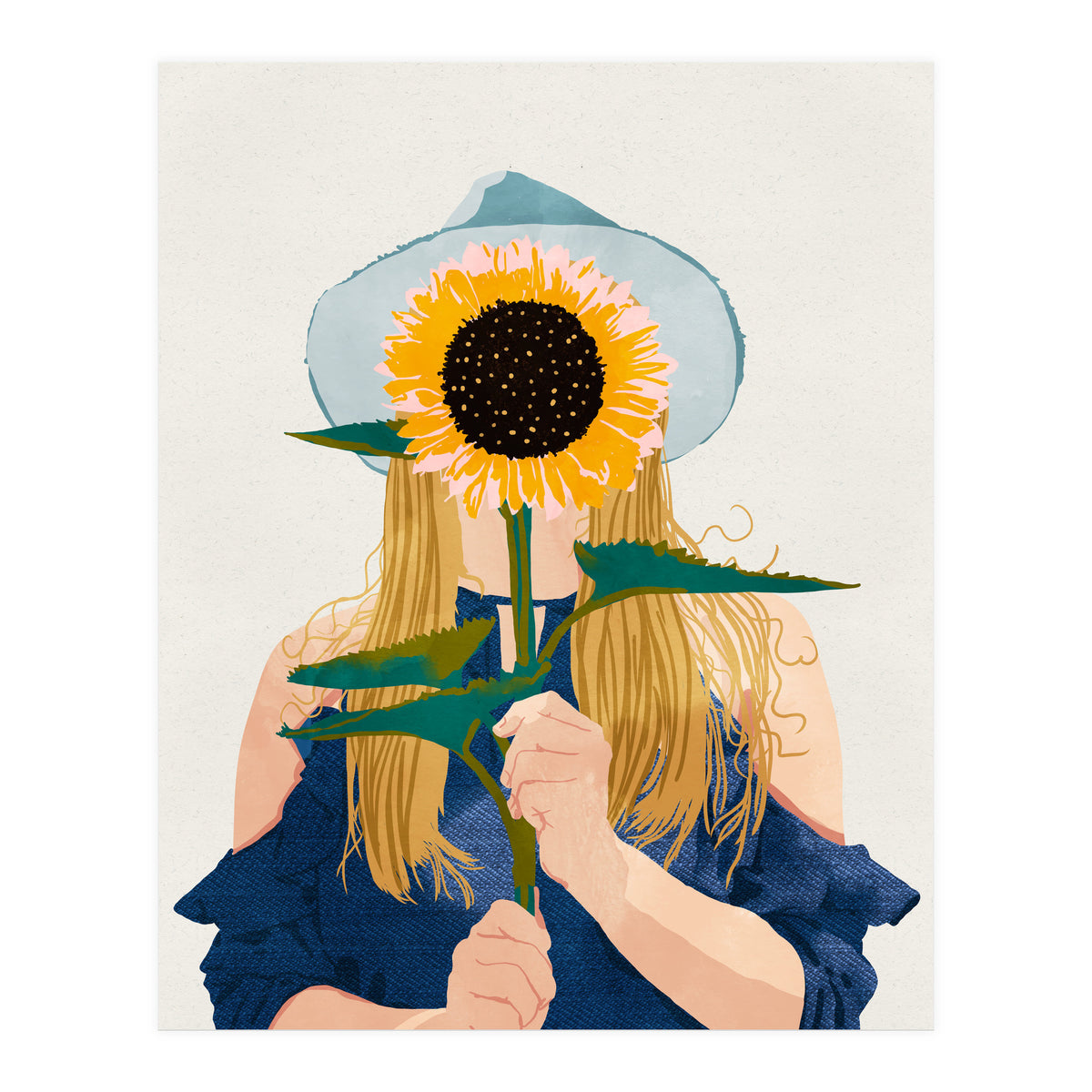 Miss Sunflower V2 (Print Only)