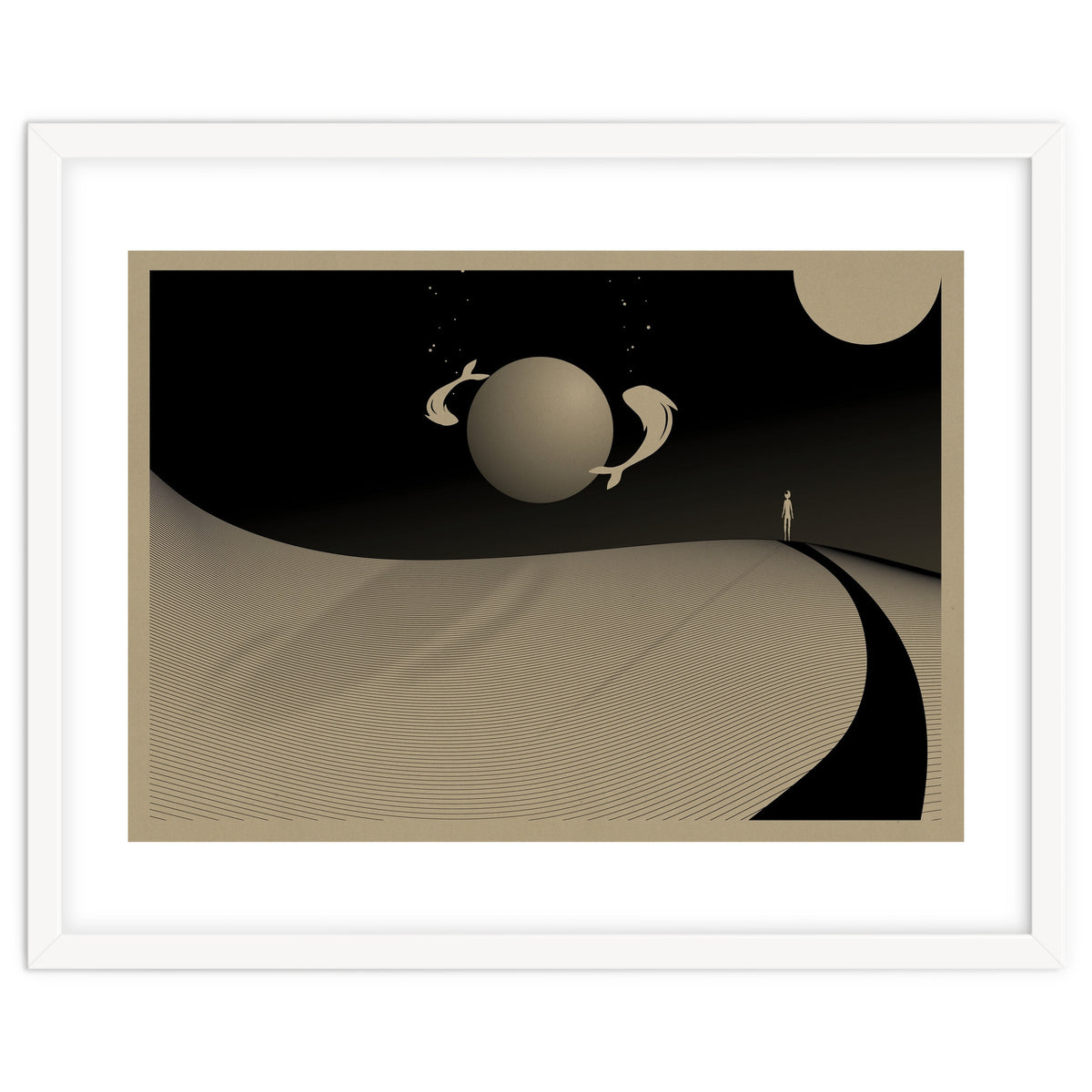 Nowhere, and nowhere And all the points in between