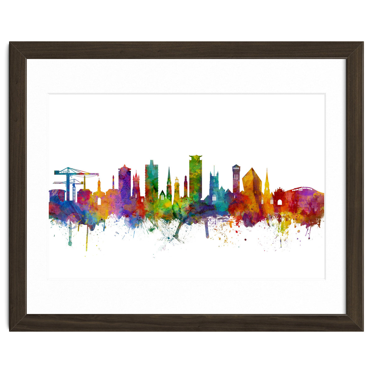 Plymouth England Skyline