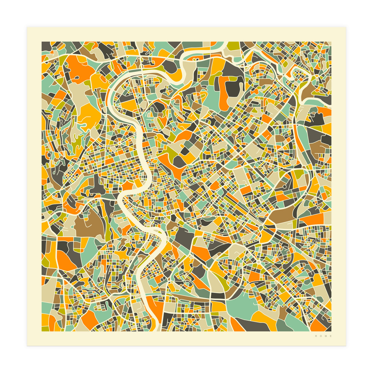 ROME MAP (Print Only)