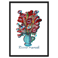 Flores Y Ojos 3d