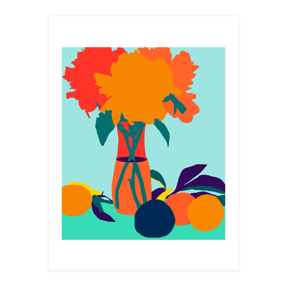 The Greed For Fruit Misses The Flower (Print Only)