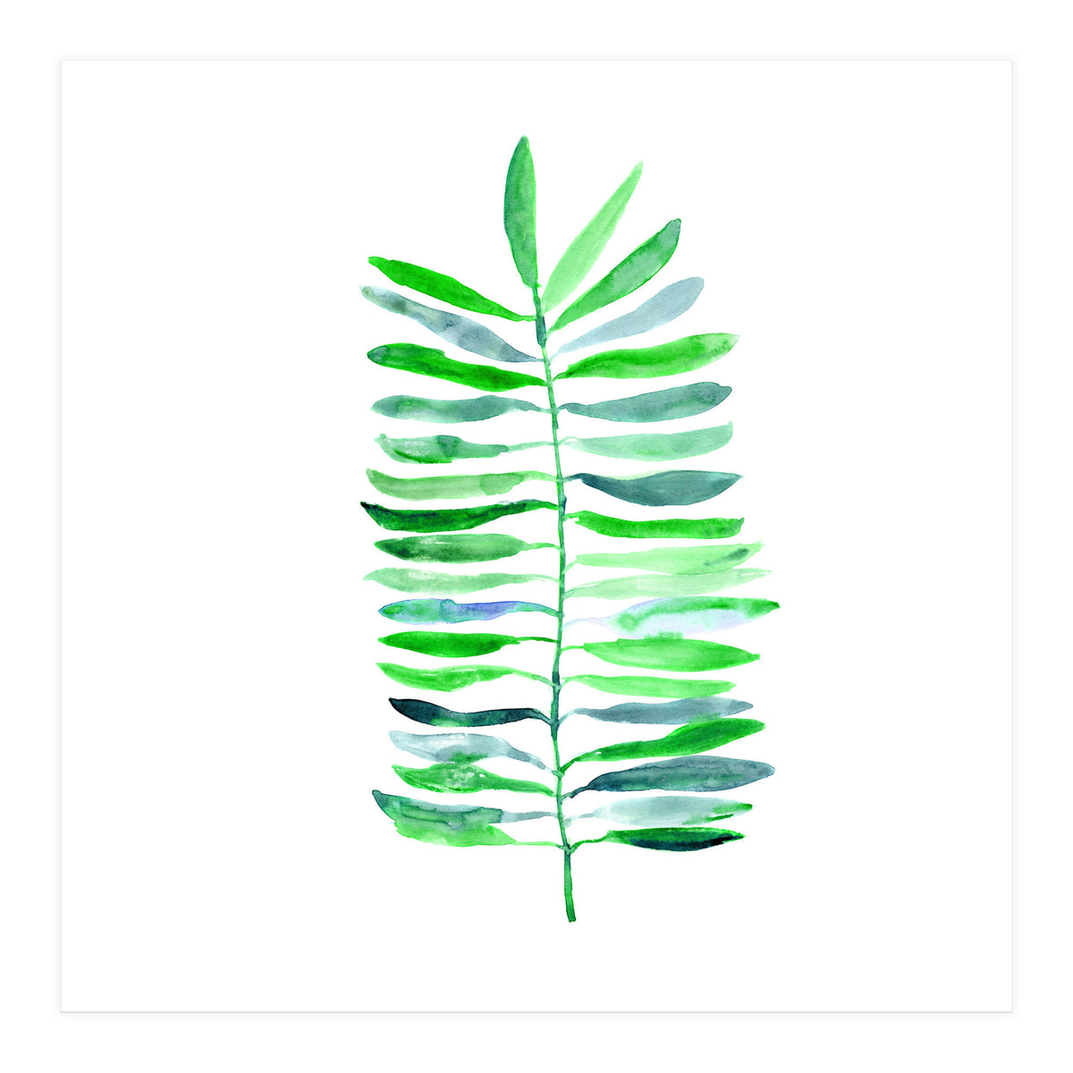 Piece of nature || watercolor (Print Only)