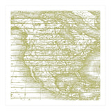 Vintage America`s Map  (Print Only) thumbnail