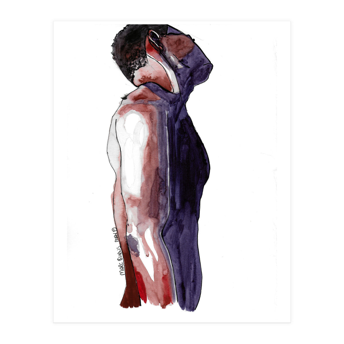 Untitled #5 - Male torso (Print Only)