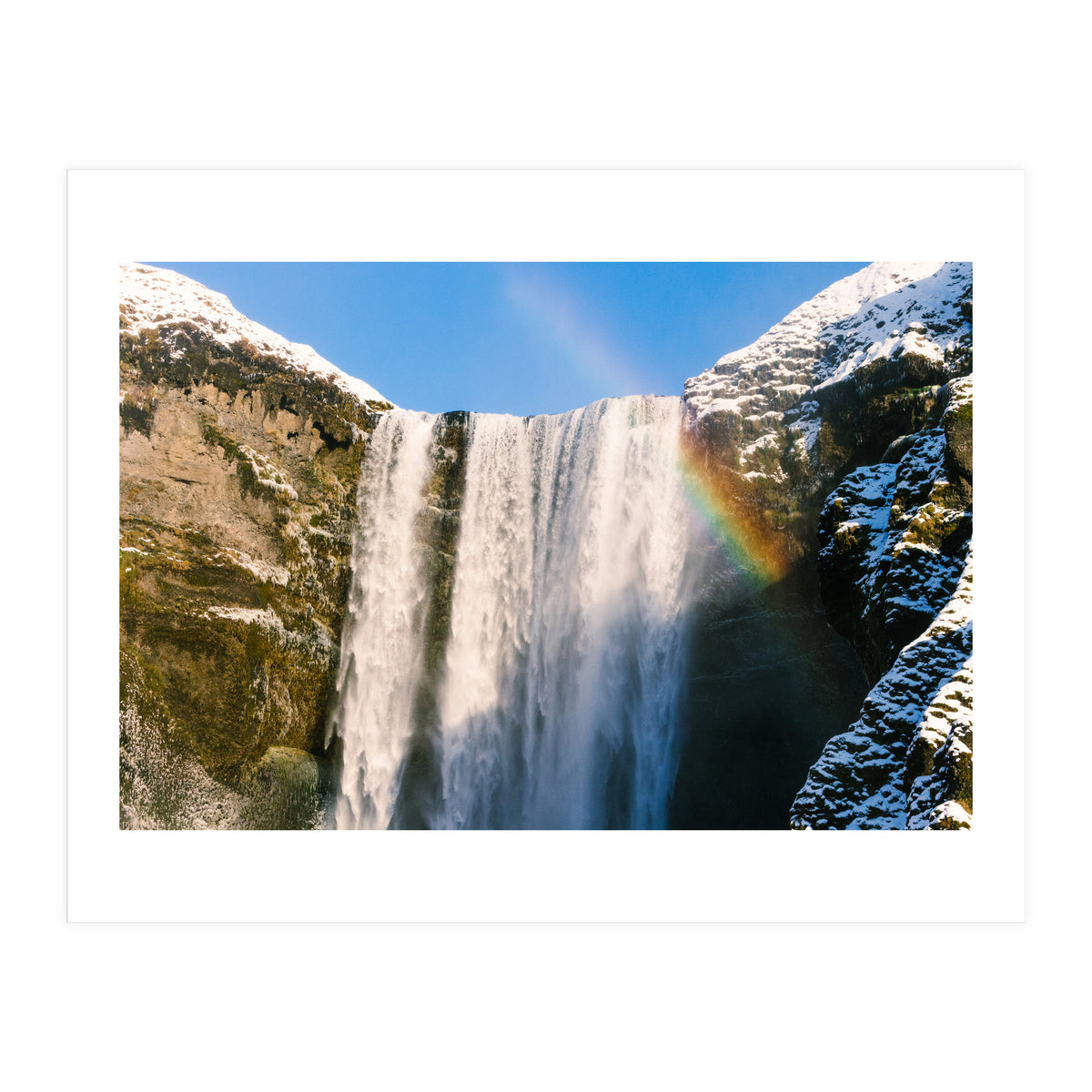 Skogafoss Waterfall Iceland 2 (Print Only)