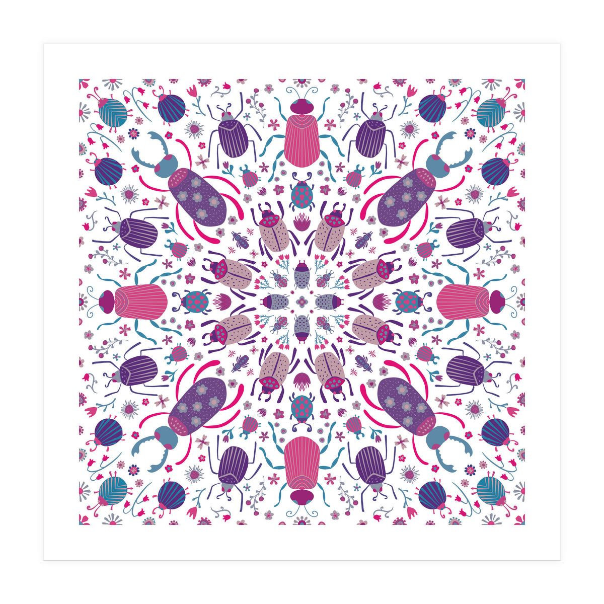 Bug Mandala (Print Only)