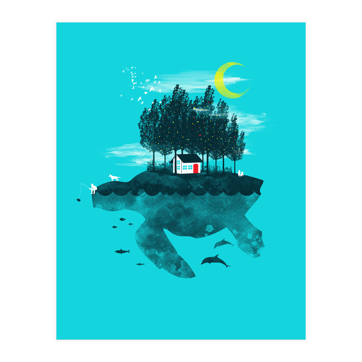 Moving Island (Print Only)