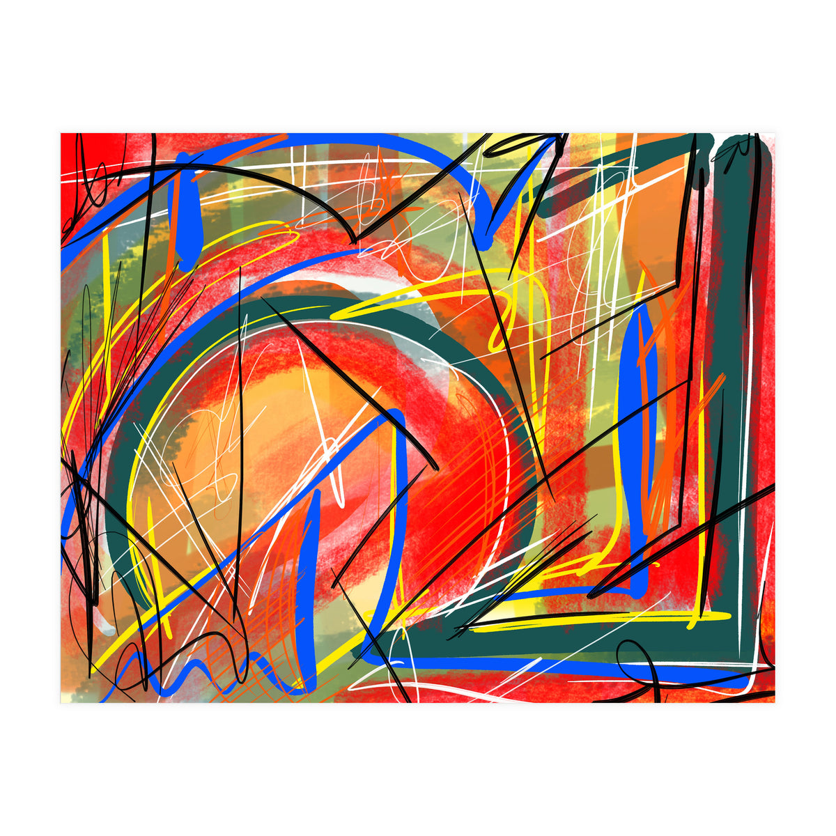 Red Happy (Print Only)