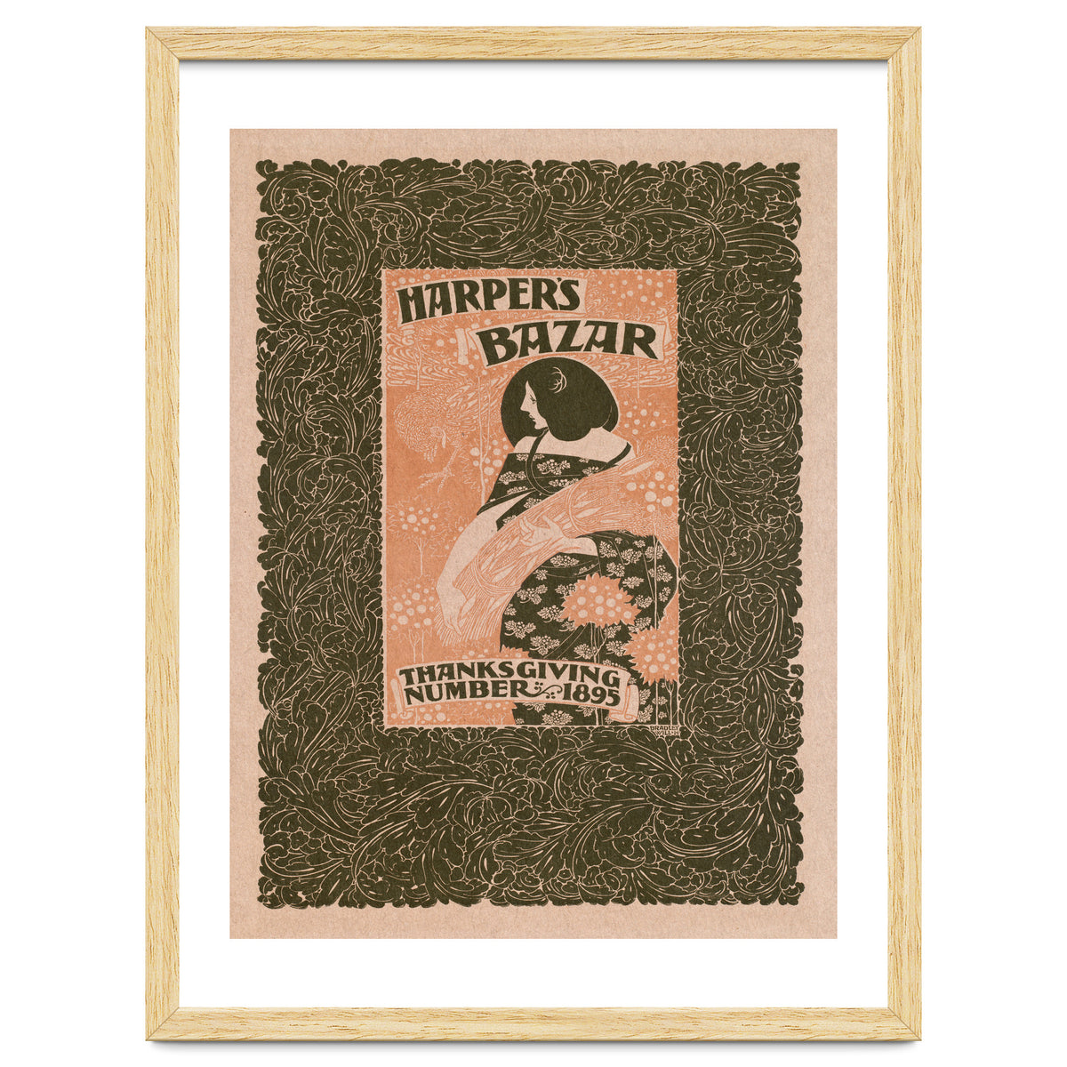 Harpers Bazar Thanksgiving Advertisement