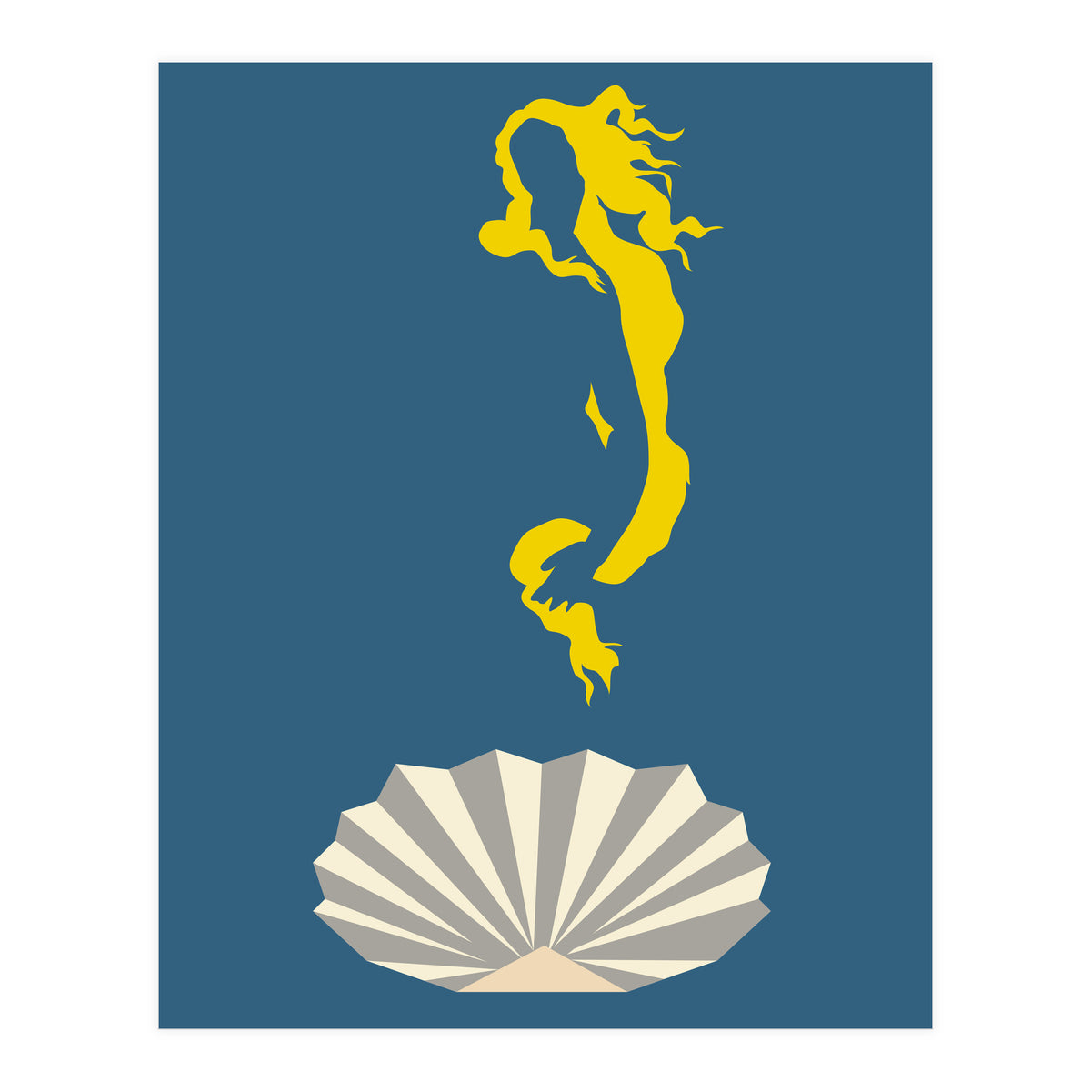 The Birth Of Venus Minimalist (Print Only)