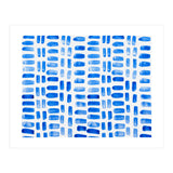 Blue abstract rectangles (Print Only) thumbnail