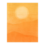 Golden Afternoon Abstract (Print Only) thumbnail